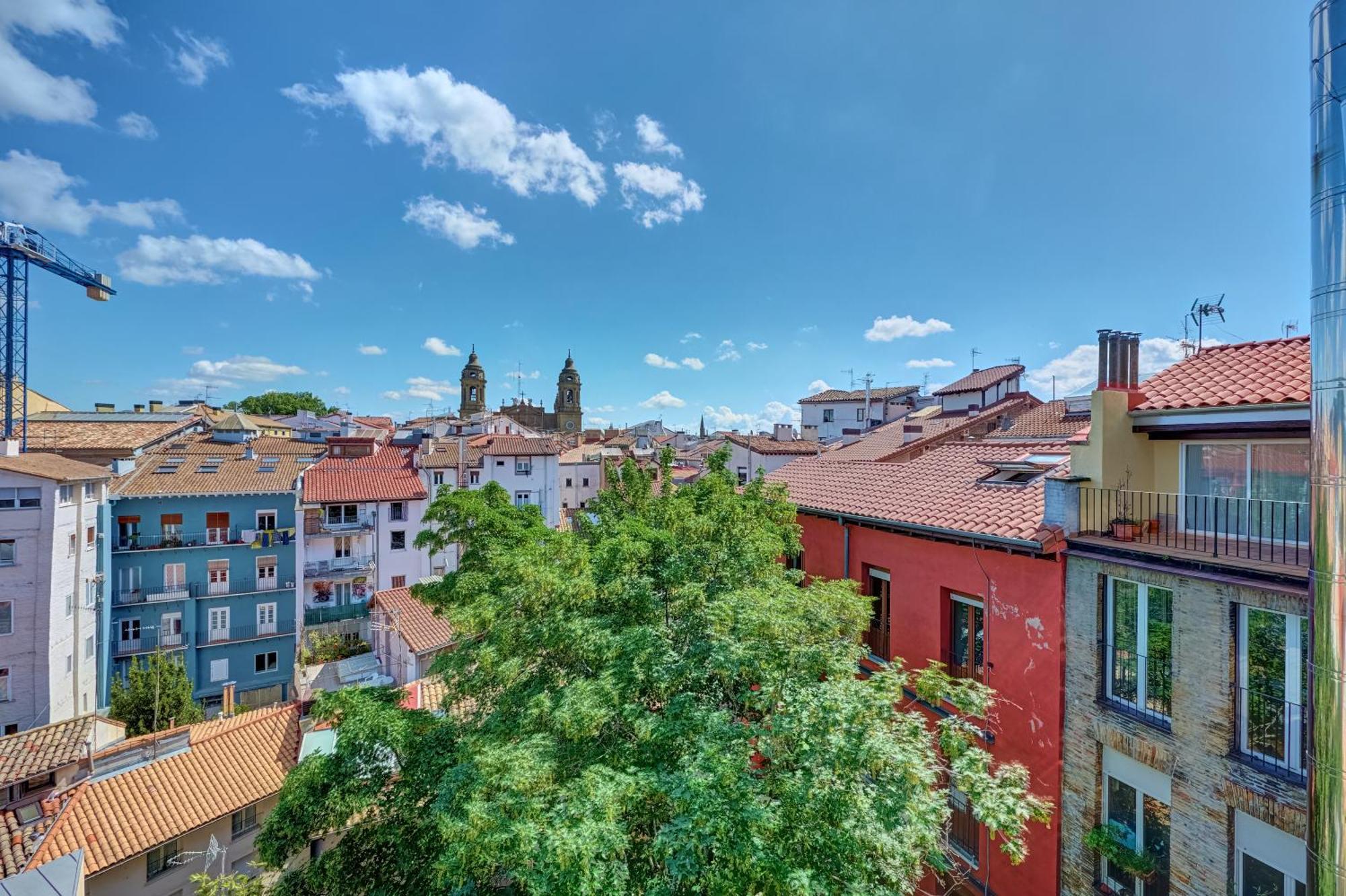 Ferienwohnung Atalaya Sobre El Casco Antiguo By Clabao Pamplona Exterior foto